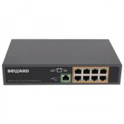 ST-801HP Коммутатор Ethernet с поддержкой PoE неуправляемый 9 портов Beward