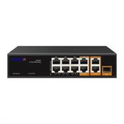 TR-NS13111S-120-8PoE Неуправляемый коммутатор TRASSIR с 8 PoE портами TRASSIR