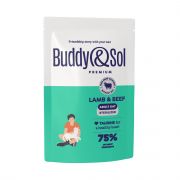 BUDDY&SOL Premium Консервы для стерилизованных кошек Ягненок и телятина в соусе, пауч 85гр