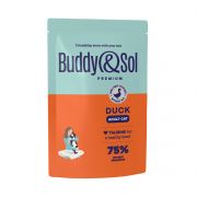BUDDY&SOL Premium Консервы для кошек Утка в соусе, пауч 85гр
