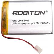 Аккумулятор 4,6*44*61мм, 1300 mAh, LiPo, LP464461 /14073/ ROBITON