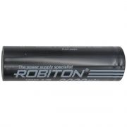 Аккумулятор 18650, 2000 mAh, без защиты LI18650-2000NP-PK1 /15630/ ROBITON