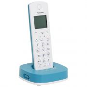 Радиотелефон Panasonic KX-TGC310RUC голубо-белый