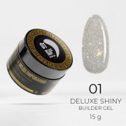 Гель для наращивания светоотраж 15 гр Lunaline Deluxe Shiny - 01