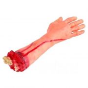 Муляж бутафорская силиконовая накладная рука на Хэллоуин,игрушка