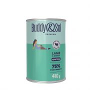 BUDDY&SOL Premium Консервы для собак Индейка с ягненком и морковью, ж/б 410гр