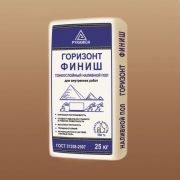 Наливной пол Пирамида Горизонт Финиш самонивелир.смесь (толщ. 3-10 мм)  25 кг мешок