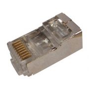 Джек компьютерный RJ45 (8P8C) кат.5E с экраном (уп.100шт) Rexant 05-1023