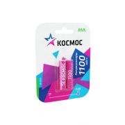 Аккумулятор AAA/R03 1100мА.ч Ni-MH (блист.2шт) КОСМОС KOCR03NIMH(1100MAH)