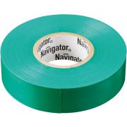 Изолента ПВХ 15мм (рул.10м) зел. NIT-B15-10/G Navigator 71232