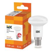 Лампа светодиодная Eco R39 3Вт 3000К тепл. бел. E14 270лм 230-240В IEK LLE-R39-3-230-30-E14