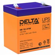 Аккумулятор UPS 12В 5А.ч Delta HR 12-21 W