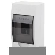 Бокс ЩРН-П-4 мод. навесной пластик IP41 SIMPLE NO-box_simple-plastic_4_surface ЭРА Б0041521