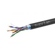 Кабель витая пара F/UTP кат.5E 4х2х24AWG solid Cu PE Out. Median (м) SUPRLAN 01-1034-1