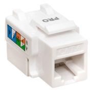 Модуль Keystone RJ45 кат.6 неэкранир. 110 IDC 90град. бел. TERACOM PRO EKF TRP-KSTN-90D-6UTP-WH