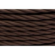 Провод ретро 3х1.5 матов. корич. (уп.150м) Bironi B1-434-72-150