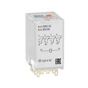 Реле промежуточное OptiRel G RP55-34-24D-6-CO КЭАЗ 281125