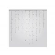 Гирлянда светодиодная «Бахрома» ULD-B2007-100/TTK WHITE IP44 2м 100LED бел. с эффектом мерцания соединяемая провод прозр. Uniel UL-00007209