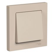 Выключатель 1-кл. AtlasDesign (сх.1) 10AX в сборе песочн. SE ATN001212