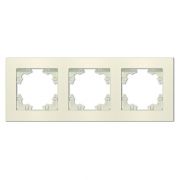 Рамка 3-м Афина универс. сл. кость (ivory) Universal A0045-I