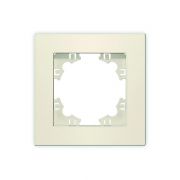 Рамка 1-м Афина сл. кость (ivory) Universal A0053-I