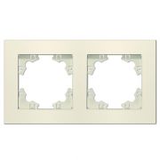 Рамка 2-м Афина универс. сл. кость (ivory) Universal A0044-I