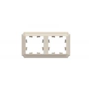 Рамка 2-пост. AtlasDesign Antique универс. беж. SE ATN100202