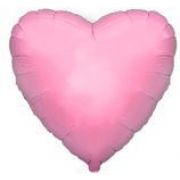 Шар-сердце Нежно-розовый