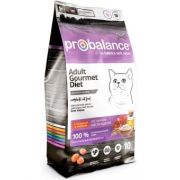 ProBalance Gourment Diet Корм сухой для кошек с говядиной и ягненком 10кг (арт.50 РВ 213) 1/1