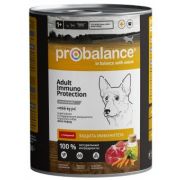 ProBalance АDULT  Immuno Protection Корм консервированный для собак с говядиной ,850гр. (12 РВ 230)  1/12