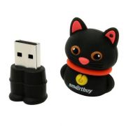 Память USB 2.0 Smart Buy «Wild series» Котенок 32GB Flash Drive, черный